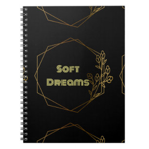 Spiral Photo Notebook Custom Soft dreams students