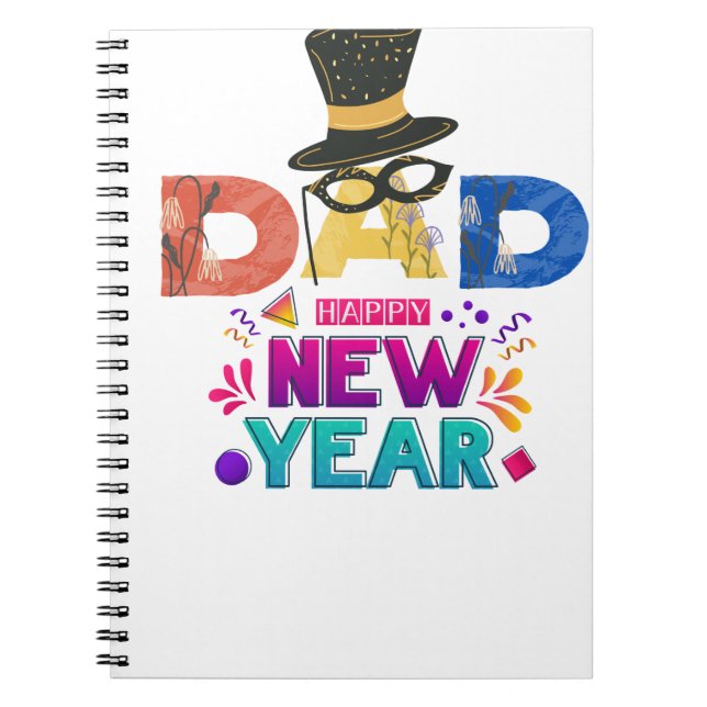 Spiral Photo Notebook for dad gift (Front)