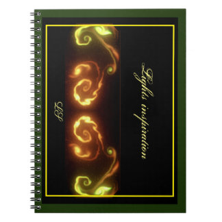 Spiral Photo NOTEBOOK LIGHTS INSPIRATION LS