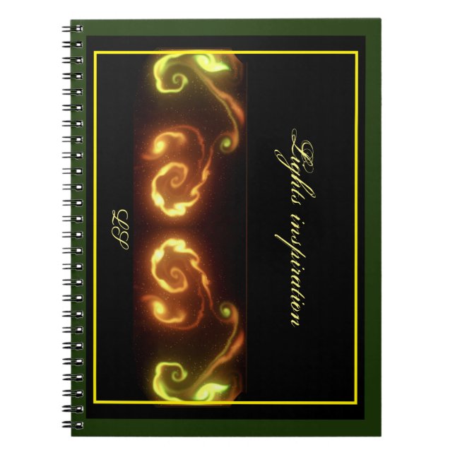 Spiral Photo NOTEBOOK LIGHTS INSPIRATION LS  (Front)