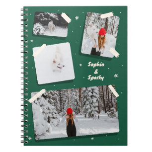 Spiral Photo Notebook photos with animal and with 