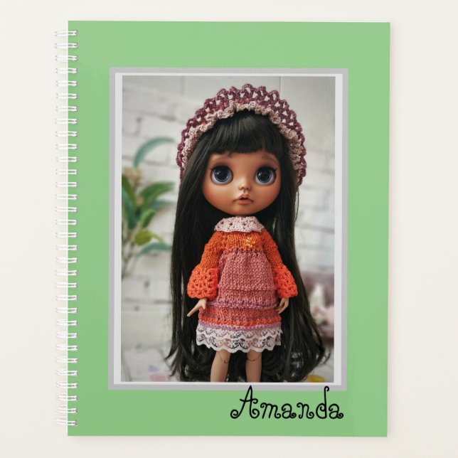 Spiral Photo Notebook Planner (Front)