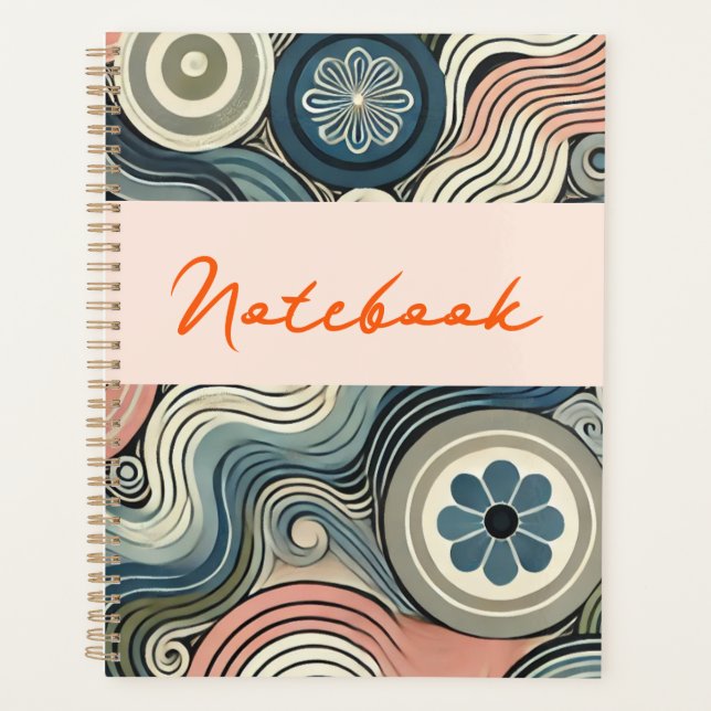Spiral Photo Notebook Planner (Front)