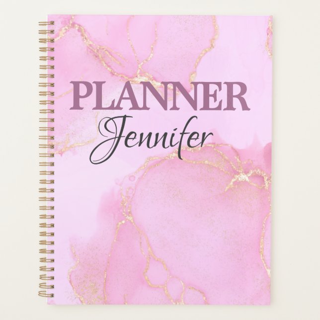 Spiral Photo Notebook Planner (Front)