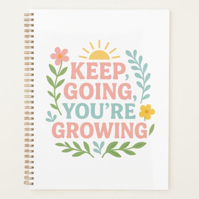 Spiral Photo Notebook Planner (Front)