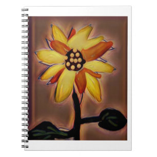 Spiral Photo Notebook Sunflower