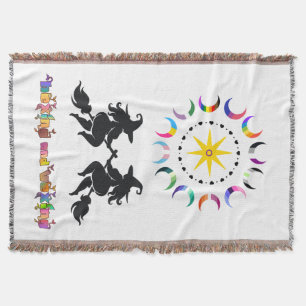 Spiral Photo Notebook Throw Blanket