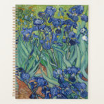 Spiral Photo notebook with Van Gogh's Irises Planner<br><div class="desc">Print of Van Gogh's Irises</div>