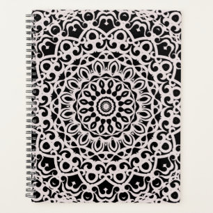 Spiral Planner Tribal Mandala G385
