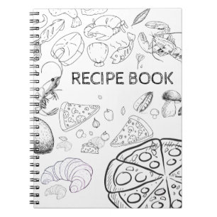 Spiral RECIPE Notebook