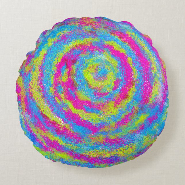 Spiral Round Cushion (Front)
