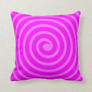 Spiral - Shades of Magenta Cushion