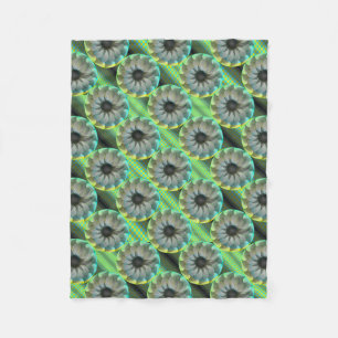 Spiral Shark by Kenneth Yoncich Fleece Blanket