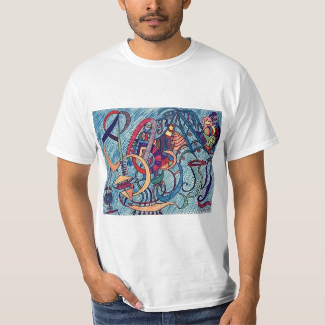 Spiral Ship T-Shirt (Front)