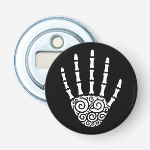 Spiral Skeleton Hand Bottle Opener