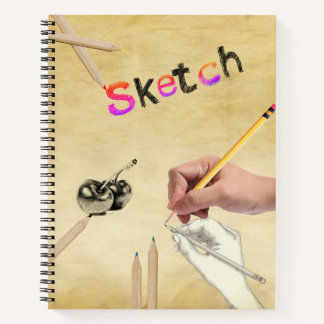 Spiral Sketchbook Notebook