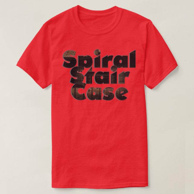 Spiral Stair Case T-Shirt (Design Front)