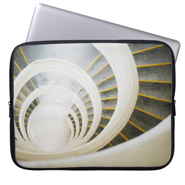 Spiral staircase laptop sleeve (Front)