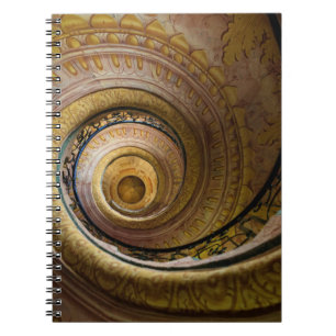 Spiral Staircase Pattern Notebook