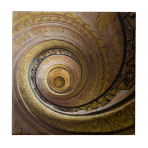 Spiral Staircase Pattern Tile