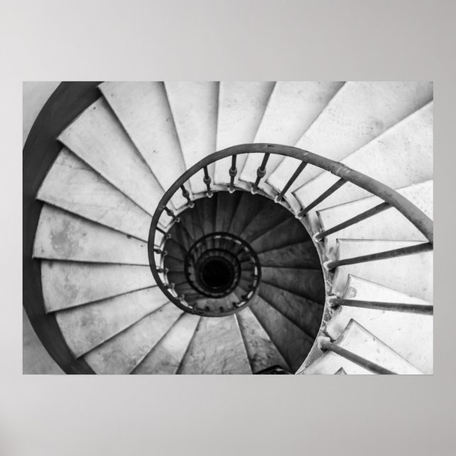 spiral staircase poster (Front)