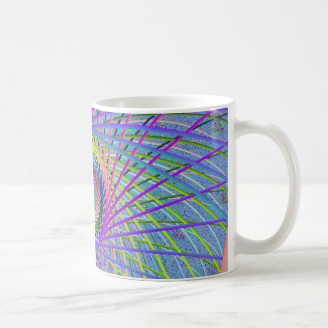 Spiral Sticks Coffee Mug (Right)
