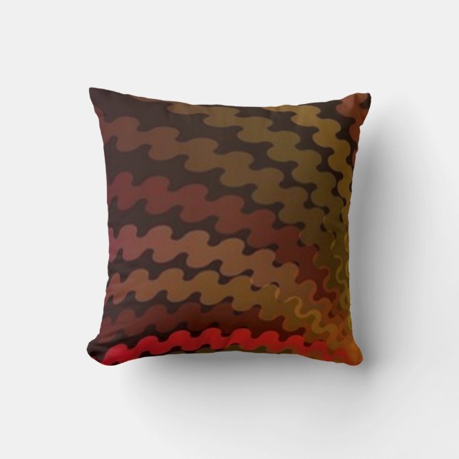 Spiral Summer Colours Pillow (Front)