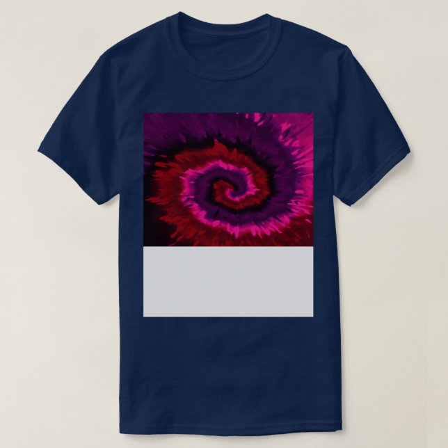 Spiral Tie Dye T-Shirt (Design Front)