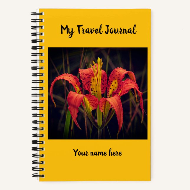 Spiral Travel Notebook (Front)