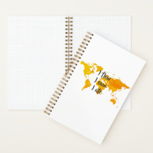 Spiral Travel To Do List Notebook