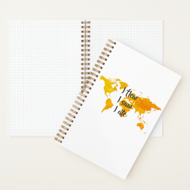 Spiral Travel To Do List Notebook (Inside)