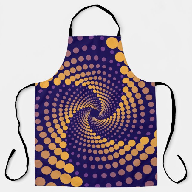 Spiral Vortex pattern Apron (Front)