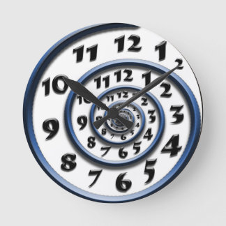 Spiral Wall Clock