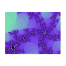 Spiral Waves Fractal Postcard