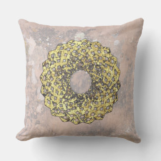 Spiral Weave Design Talking Canyons, New Mexico Cushion
