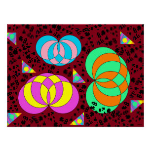 Spiralina Field Poster