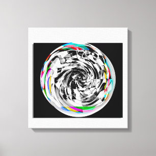 Spiraling Again Canvas Print