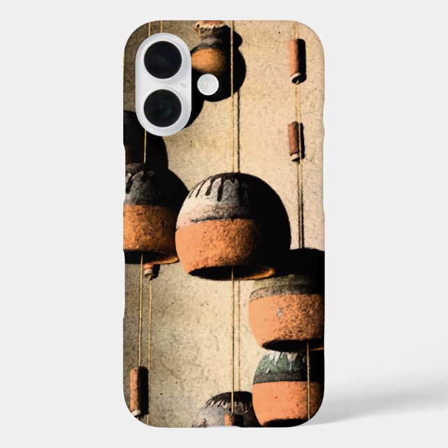 Spiralled Clay Wind Chimes Still Life Case-Mate iPhone Case (Back)