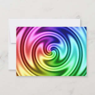 Spiralling Abstract Colourful Vortex