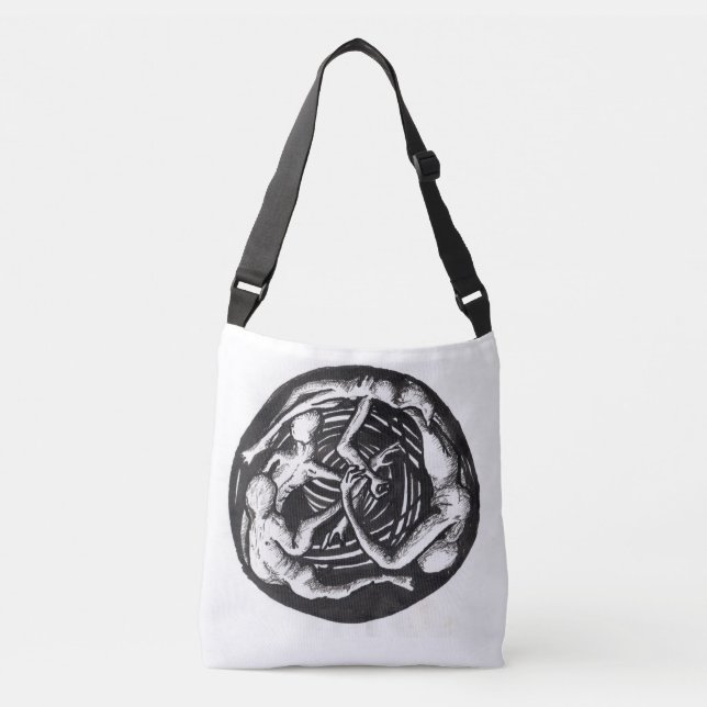 Spiralling Descent Crossbody Bag (Front)