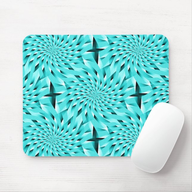 Spiralling...... Mouse Mat (With Mouse)