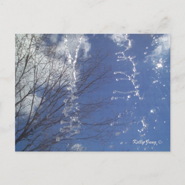 Spiralling Spring Postcard (Front)