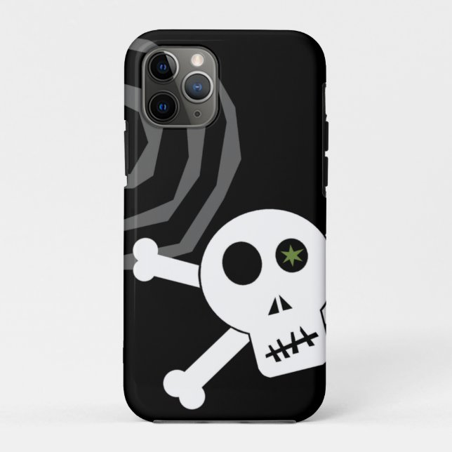 Spirally Skull Case-Mate iPhone Case (Back)