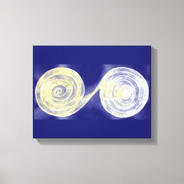 Spirals Canvas Print (Front)
