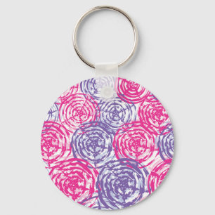 Spirals Key Ring