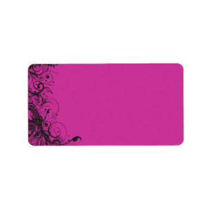 SPIRALS & STARS Print Your Own Label Sticker