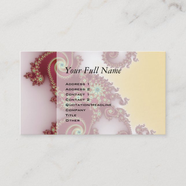 Spiraly Goodnes Business Card (Front)