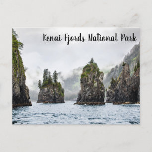 Spire Cove Kenai Fjords Alaska Postcard