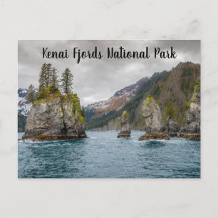 Spire Cove Kenai Fjords National Park Alaska Postcard