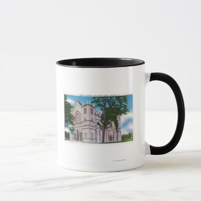 Spireless View of St. Joseph's Cathedral Mug (Right)